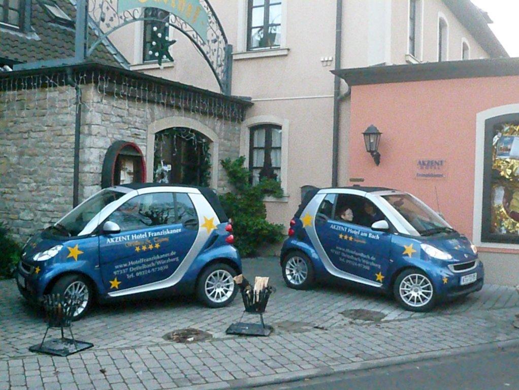 Akzent Hotel Franziskaner Dettelbach Esterno foto